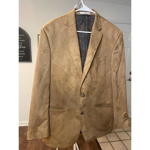 Lauren Ralph Lauren Fake Suede Suit Coat Size 42L‎
